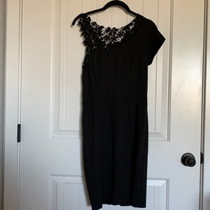 Lacy Black Dress
